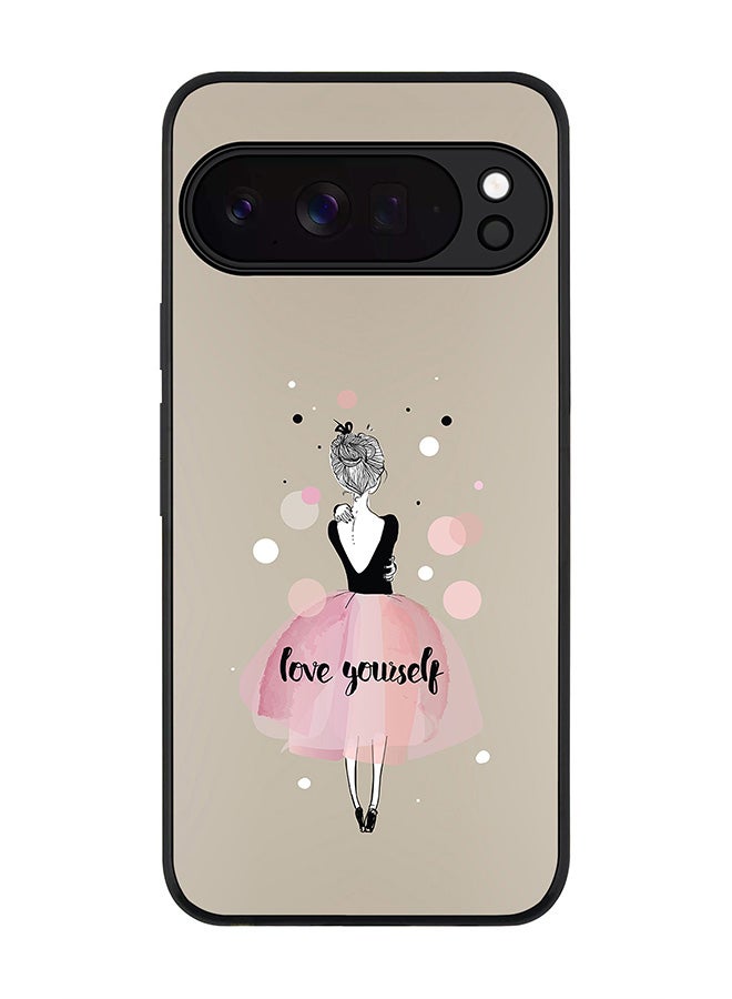 For Google Pixel 10 Pro Case,Slim fit Camera Protection, Shockproof Thin Phone cover  - Love Yourself